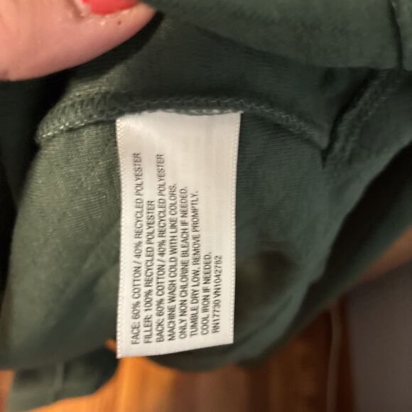 Goodfellow & Co. Warm button Up Quilted shirt Jacket GreenPolished Leaf XL - Picture 8 of 9